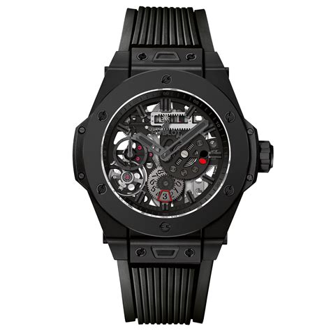 hublot meca 10 all black|Hublot meca 10 titanium.